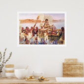 The Finding of Moses, Sir Lawrence Alma-Tadema Poster (Keuken)