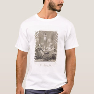 The Fine Supper, 1781, gegraveerd door I.S. Helman T-shirt