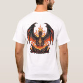 The Fire Within – Dragon Emblem Chest + Fiery  T-shirt (Achterkant)