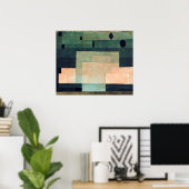 The Firmament Above the Temple (1922) door Paul kl Poster (Thuiskantoor)