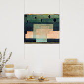 The Firmament Above the Temple (1922) door Paul kl Poster (Keuken)