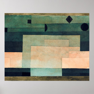 The Firmament Above the Temple (1922) door Paul Kl Poster