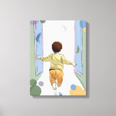 The First Ground – Early Childhood Discovery Canvas Afdruk (Voorkant)