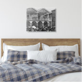The first Phoenix Park Races, 1903 Canvas Afdruk (Insitu (Slaapkamer))