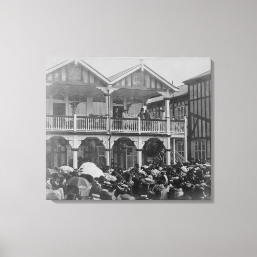 The first Phoenix Park Races, 1903 Canvas Afdruk (Voorkant)