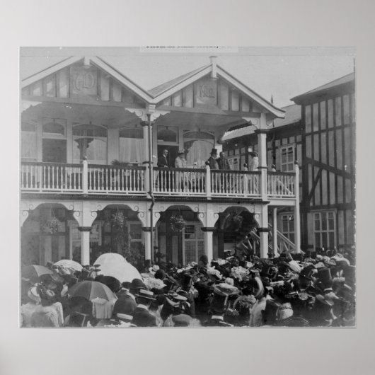 The first Phoenix Park Races, 1903 Poster (Voorkant)