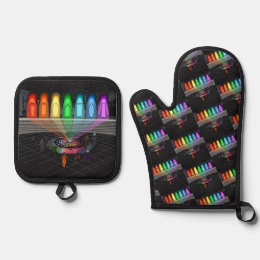 The First Step Ovenwant & Pannenlap Set (Voorkant)