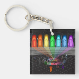 The First Step Sleutelhanger