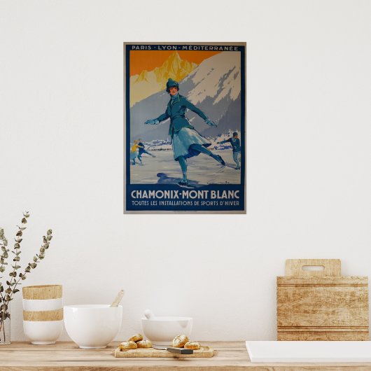 the first winter olympics 1924 poster (Keuken)