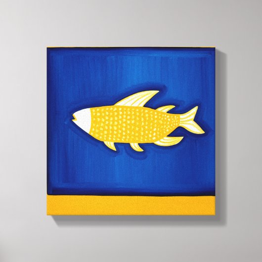 The Fish Canvas Afdruk (Voorkant)