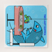THE FISH LAST SUPPER LEGPUZZEL (Horizontaal)
