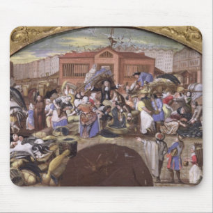The Fish Market at Les Halles, c.1660 Muismat