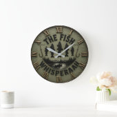 The Fish Whisperer Rustic Fisherman Cabin Grote Klok (Huis)
