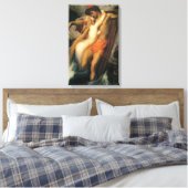 The Fisherman and the Syren (door Frederic Leighto Canvas Afdruk (Insitu (Slaapkamer))