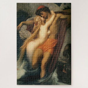 The Fisherman and the Syren (door Frederic Leighto Legpuzzel