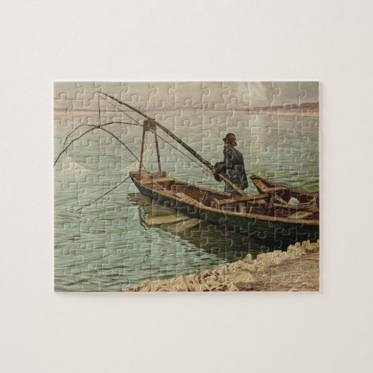 The Fisherman (door Max Kurzweil) Legpuzzel (Horizontaal)