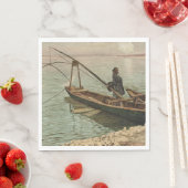 The Fisherman (door Max Kurzweil) Servet (Insitu)