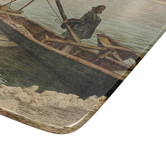 The Fisherman (door Max Kurzweil) Snijplank (Hoek)