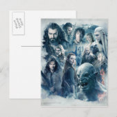 The Five Armies Character Graphic Briefkaart (Voorkant / Achterkant)