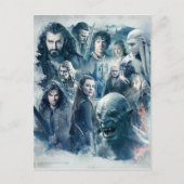 The Five Armies Character Graphic Briefkaart (Voorkant)