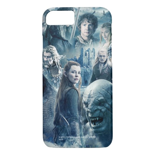 The Five Armies Character Graphic Case-Mate iPhone Case (Achterkant)