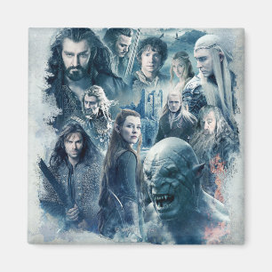 The Five Armies Character Graphic Magneet