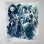 The Five Armies Character Graphic Poster (Voorkant)