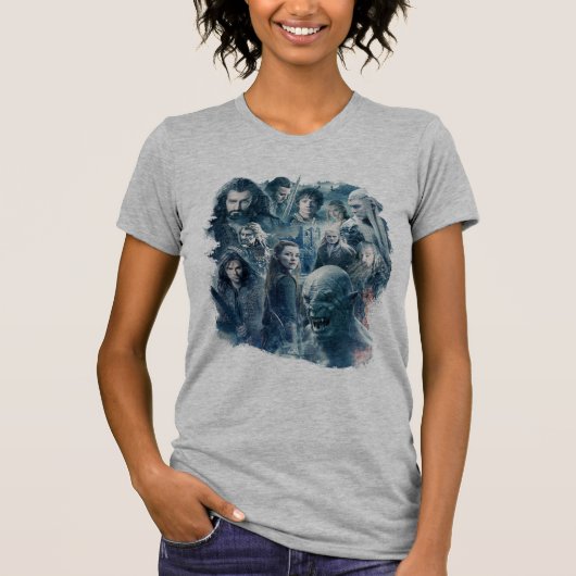 The Five Armies Character Graphic T-shirt (Voorkant)