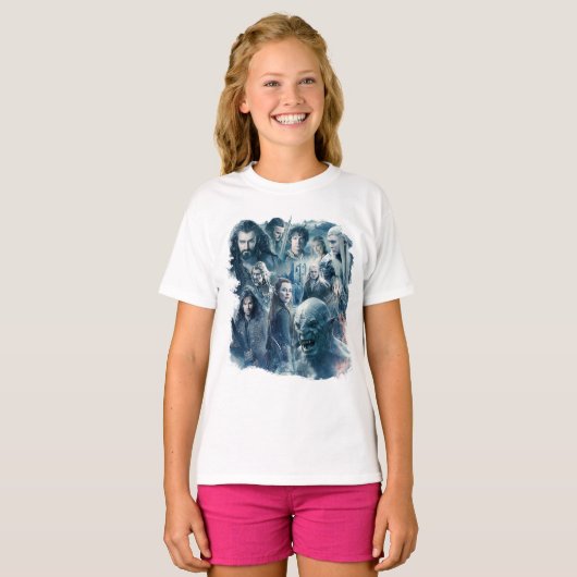 The Five Armies Character Graphic T-shirt (Voorkant volledig)