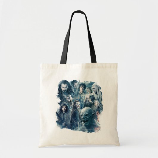 The Five Armies Character Graphic Tote Bag (Voorkant)