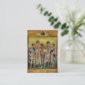 The Five Companions Holy Martyrs Prayer Card Plaatskaartje (Staand voorkant)