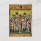 The Five Companions Holy Martyrs Prayer Card Plaatskaartje (Voorkant)