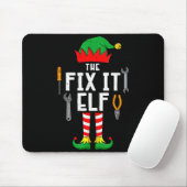 The Fix It Elf Christmas Family Matching Xmas Grou Muismat (Met muis)