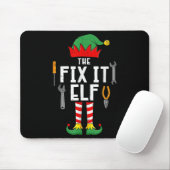The Fix It Elf Christmas Family Matching Xmas Grou Muismat (Met muis)