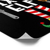 The Fix It Elf Christmas Family Matching Xmas Grou Poster (Hoek)