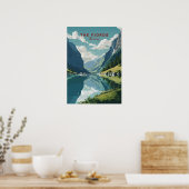 The Fjords, Norway Poster (Keuken)