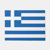 The flag of Greece Deurmat (Voorkant)