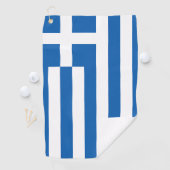 The flag of Greece  Golfhanddoek (Insitu)