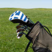 The flag of Greece  Golfheadcover (Insitu)