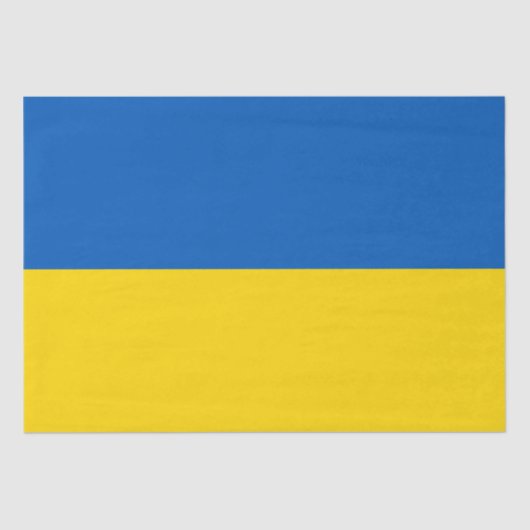 The Flag of Ukraine Tissuepapier (Voorkant)