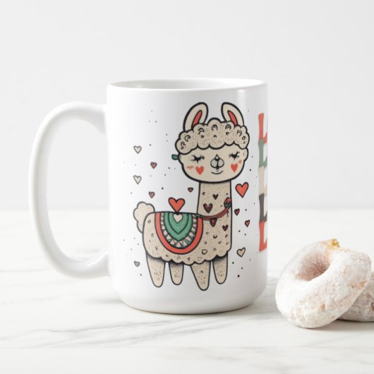 The Flame of Love Koffiemok (Met donut)