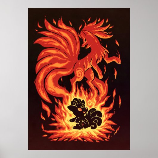 The Flame Tailed Fox Within Poster (Voorkant)