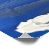 the flame that lights the moon poster (Hoek)