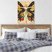 The Flapper, 1922, door Joseph Christelijk Leyende Canvas Afdruk (Insitu (Slaapkamer))