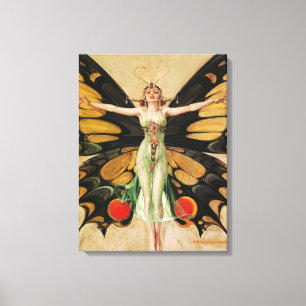 The Flapper, 1922, door Joseph Christelijk Leyende Canvas Afdruk