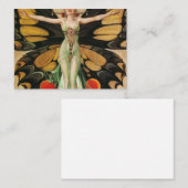 The Flapper, 1922, door Joseph Christelijk Leyende Notitiekaartje (Voorkant / Achterkant)