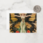 The Flapper, 1922, door Joseph Christelijk Leyende Notitiekaartje (Voorkant / Achterkant in situ)