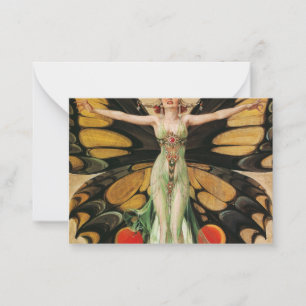 The Flapper, 1922, door Joseph Christelijk Leyende Notitiekaartje