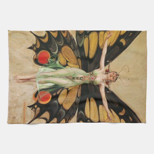 The Flapper, 1922, door Joseph Christelijk Leyende Theedoek (Horizontaal)