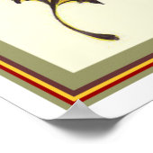 "The Flapper" Art Deco Life Hoesje 16 x 20 Poster (Hoek)